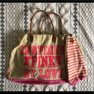 PINK Travel Tote Bag